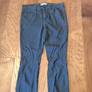 Loft green leggings size 27/4